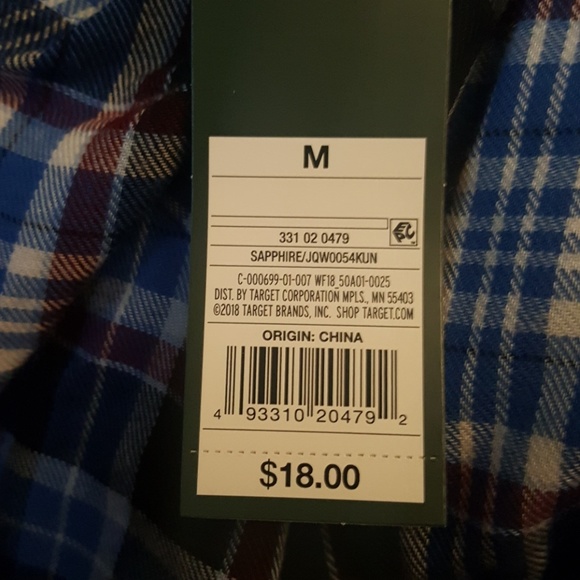 Women's Short Sleeve V-Neck Cropped Plaid Top - Picture 4 of 4